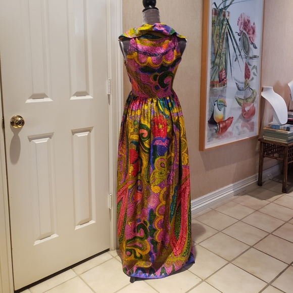 Vintage maxi dress - Picture 3 of 4
